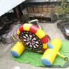 Tablero de Dardos Inflable para Exteriores, Juguete Seguro para Lanzar para Niños, Diseño de Ventosa Magnética, Instalación Portátil