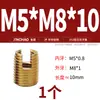 Manguito Auto-roscante Tipo 302 de Acero Inoxidable Jinchao / Funda de Tornillo Auto-roscante / Casquillo Roscado / Manguito Protector Ranurado