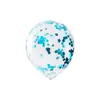 Atacado Balões Coloridos com Lantejoulas de 12 polegadas Decoração de Casamento Festa de Aniversário Influenciador Balões Transparentes com Lantejoulas