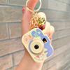 Llavero de Cámara Sanrio de Dibujos Animados Polaroid Rompecabezas Juguete Descompresión Colgante de Bolso Llavero Pequeño Regalo