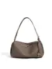 Bolso de almuerzo para el trabajo de nuevo estilo, bolso de hombro para llevar debajo del brazo, piel de vaca de capa superior, bolso de mano de cuero genuino de alta gama de nicho de moda