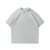 Ropa para Hombre Bei Jie Verano 2026 Nueva Camiseta de Punto de Manga Corta con Cuello en V para Hombre Estilo Simple Old Money Camiseta de Media Manga