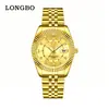 Nuevo reloj para hombre Longbo, reloj de pulsera de moda de lujo para hombre de negocios, popular en Douyin, venta directa del fabricante