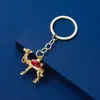 Llavero de Camello de Metal Medio Oriente Xinjiang Dunhuang Desierto Aleación Colgante de Llave de Camello Lugar Escénico Popular Regalos Pequeños