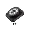 Bloque de Soporte de Tornillo de Bola FK Bloque de Fijación BK Bloque de Rodamiento de Eje de Tornillo AK Lado de Soporte FF Extremo de Fijación FF
