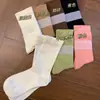 Meias de Cor Sólida de Comprimento Médio Estilo Chapeuzinho Vermelho Meias da Moda da Internet Celebridade Roupa Externa Meias de Empilhamento de Lua Estilo Coreano Algodão Meias Femininas