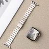 Para applewatch8910 Apple Watch iwatch4567 Generación SE Correa de Metal Serie Starlight