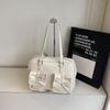 Bolsa de Mão Tote Retrô para Mulheres, Estilo de Luxo, Nova Tendência 2026, Simples para o Dia a Dia, Bolsa de Ombro, Mochila Casual