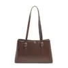 Bolso Axila Retro Urbano para Mujer Verano 2025 Nicho Elegante Versátil Simple Casual Bolso de Hombro Tote