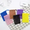 Bolsa de malla de nylon colorida estilo africano transfronteriza para jabón, red de almacenamiento de jabón, dispositivo espumador, bolsa de jabón portátil de secado rápido