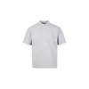 Diagrama de Red T12, P25 Versión Original 280g Alta Elasticidad Amoníaco Líquido Algodón Espacial Gris Negro M-6Xl Corte Holgado Cuello Redondo
