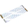 Cable de Pantalla EDP con Cabezal Metálico I-Pex Cable Suave FPC de 0.5 mm 30 Pines 40 Pines Cable Plano LVDS para Portátil