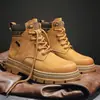 Botas Martin de estilo retro y versátiles para hombre, nueva colección de otoño, para exteriores, antideslizantes y duraderas, tallas 39-45, disponibles en tallas más grandes