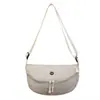 Bolso bandolera impermeable ultraligero hecho de tela Oxford, unisex, versátil, de un solo hombro de nailon, bolsa de pecho tipo sillín ligera y práctica