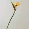 Simulação de ave-do-paraíso guindaste orquídea alta qualidade toque macio borracha nova grande ave-do-paraíso simulação flor arranjo de flores em vaso
