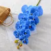 Flores Artificiais Phalaenopsis de Alta Qualidade com Toque Real Conjunto de Flores Artificiais Decoração para Hotel Quarto Decoração com Flores Ornamentos Flores Secas