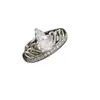 Anillo Versa para mujer con corona de corazón bañado en oro de 18 quilates, moda europea y americana, joyería al por mayor, apertura ajustable