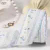 Renda de Onda Tecido Floral Renda Plissada Jacquard Fita Hanfu Luolita Acessórios de Cabelo Laço DIY Acessórios