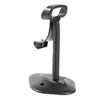 Escáner de pistola de códigos de barras unidimensionales y bidimensionales Escáner inalámbrico 2.4g Escáner con soporte de pistola de códigos de barras