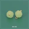 Em estoque Cheongsam Botão Retro Lotus Shell Jade Atacado Headwear Pérola Fivela Imitação Tang Terno Botão Antigo Hanfu