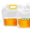 Bolsa de agua para exteriores Hualiang, bolsa de cerveza a granel, para llevar, transparente, plegable, con asa, bolsa para leche, bolsa para envasado de líquidos