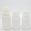 Botella de Producto para la Salud Botella de Cápsulas Botella de Medicina para Peces Botella de Caramelo en Tableta Embalaje de Botella de HDPE Blanco Luteína Blanco Frijol Blanco