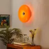 Lámpara de pared para dormitorio estilo ins de dona transfronteriza, lámpara de mesita de noche moderna minimalista, luz ambiental decorativa controlada por tacto, directo del fabricante