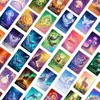 36 cartas de energía de animales fantásticos de importación directa transfronteriza con citas inspiradoras en francés, material para decoración de paredes y tarjetas de mensajes