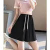 Shorts de maternidad, estilo fino de verano para usar como prenda exterior, nuevo modelo 2026, sin soporte para el abdomen, no restrictivos, shorts con cordón para mujeres petite, ropa de verano