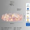 Lustre Retrô Francês Murano para Sala de Estar Luxo Acessível Luz Principal Designer Criativo Vidro Colorido Lâmpadas para Sala de Jantar Quarto