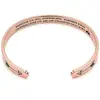 Pulseiras de Aço Inoxidável com Letras Romanas Vendendo Muito na Europa e América, Pulseiras Punk Modernas de Titânio, Transfronteiriço