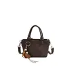 Otoño 2026 Bolso Cubo Tejido de Alto Valor Nuevo para Mujer de Moda Tendencia Elegante Bolso de Hombro Único Cruzado Bolso Pequeño Texturizado