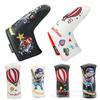 Al por mayor En stock Payaso Béisbol Globo Aerostático Cubre Putter Pu Suave Semicircular Recto Magnético Cubierta para Putter de Golf