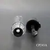 Nuevo tubo de máscara de pestañas ovalado transparente de PETG de 7 ml, tubo vacío para tinte de cejas, directo de fábrica