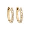 Pendientes de circonita de color transfronterizos de Europa y Estados Unidos, pendientes de oro real de 18 quilates con diamantes, pendientes para mujer