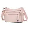 Bolso cruzado popular de tela de nailon transfronterizo, color sólido, ligero, gran capacidad, moderno, nuevo, casual, impermeable, bolso de hombro para mujer