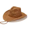 Sombrero para Hombre Sombrero de Paja de Verano Sombrero de Playa Casual Protección Solar Sombrero para el Sol Moda de Playa para Exteriores para Hombre Viaje