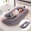 Almohada de Embarazo Amazon Protector de Cintura Almohada Inclinada para Dormir de Lado Almohada para Dormir de Embarazo en Forma de J Removible y Lavable Almohada de Embarazo Transfronteriza