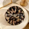 Gomas Elásticas para el Cabello de Alta Elasticidad para Mujer, Scrunchies de Lana Rayados de Gama Alta para Otoño e Invierno, Tamaño Grande, Suministro al por Mayor, Directo del Fabricante