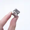 Ferragens de Rigging em Aço Inoxidável 316 com Grampo de Fenda Plana, Clipe de Cabo de Aço Preto Revestido de Titânio PVD a Vácuo para Fixação de Parede Cortina de Jardim