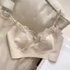 Sujetador de Copa con Orejas de Conejo de Encaje Francés para Mujer Push-up Estilo Delgado Sin Aros Espalda Bonita Busto Grande Hace Más Pequeño Fabricante de Lencería Venta al por Mayor