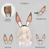 Faixa de orelha de coelho elétrica com sensor de gravidade, adereço de cosplay Ark para convenção de anime, faixa de orelha de coelho somatossensorial Amiya