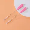 Escova de Limpeza para Copo Infantil com Tubo de Sucção Escova para Tubo de Sucção de Aço Inoxidável Escova Guia para Tubo de Sucção de Nylon Suprimentos de Limpeza Atacado