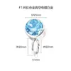 Joias para Piercing em Liga de Titânio F136 com Zircônia e Diamantes Coloridos, Acessórios Personalizados da Moda Super Brilhantes para Hélice da Orelha com Argola, Atacado