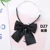 Cuello JK Lazo a Cuadros Uniforme para Foto de Graduación Estilo Universitario Japonés para Mujer Mariposa Decorativa Falda a Cuadros Mismo Cuadro Pequeño