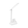 Luz led spot dobrável carregamento usb pequena luminária de mesa proteção ocular recipiente para caneta de estudo luminária de mesa leitura dormitório quarto luminária de mesa estudantes