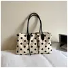 Bolso de Hombro de Lunares de Moda de Verano Nuevo 2026 Shuai Mijia, Bolso de Mano de Moda para Mujer de Alto Valor para Viajes Diarios Personalizados