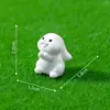 Nuevas figuras de paisaje en miniatura, con 12 diseños diferentes de animales pequeños. Estas adorables figuritas de animales de dibujos animados están hechas de resina y son perfectas para paisajes en miniatura.