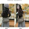 Tendencia Transfronteriza Otoño e Invierno 2025 Nuevo Bolso Cruzado de Hombro de Gran Capacidad para Mujer Bolso de Axila para Viaje Diario Tela de Nylon