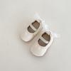 Zapatos para Bebé Niña Estilo Primavera 2026 Personalizados de Moda con Lazo de Cinta Zapatos de Algodón Suela Suave Resistente al Desgaste Antideslizantes Disponibles en Múltiples Colores